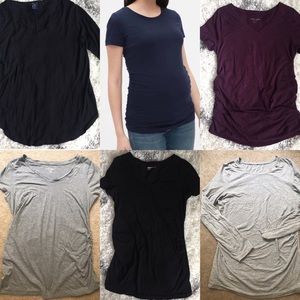 **SALE**Lot of 6 Maternity Shirts